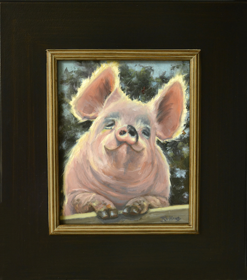 Click to view detail for Miss Porcine-ality, 10x8  $400